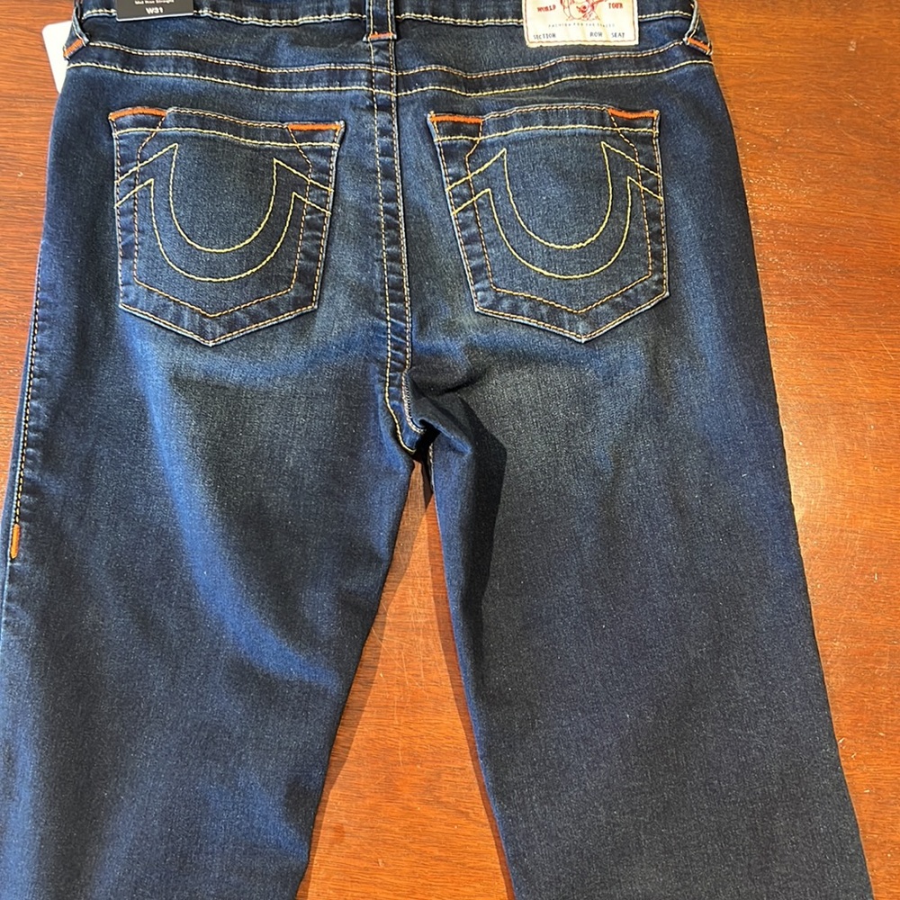 True Religion JENNIE MID RISE CURVY SKINNY JEAN
